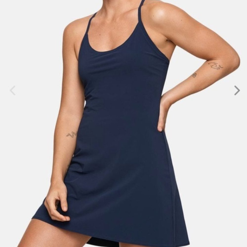 Outdoor Voices Exercise Dress w/Leotard Lining